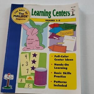 Learning Centers Activity Book for Grades 1-3